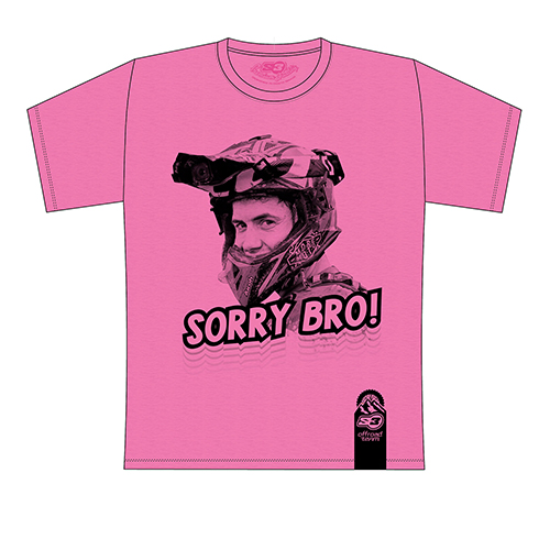 T-shirt Mario Román Sorry Bro (Pink)