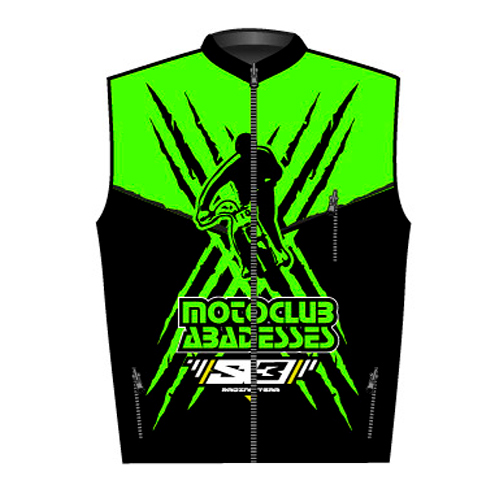 Chaleco Moto Club Abadesses | Motoclub Abadesses | IDENTIFFFY