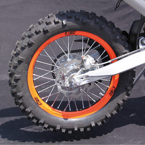 FULL Wheels Stickers Kit for Trial / Enduro (Orange)